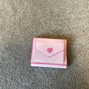 Pink little square wallet